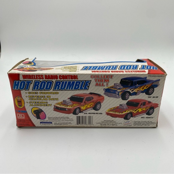Racing Team Hot Rod 1970 Ford Mustang 1:24 Wireless RC Car NIB New in Box - Picture 6 of 10